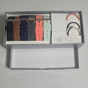 Time and Tru Watch Band Set - Multicolor